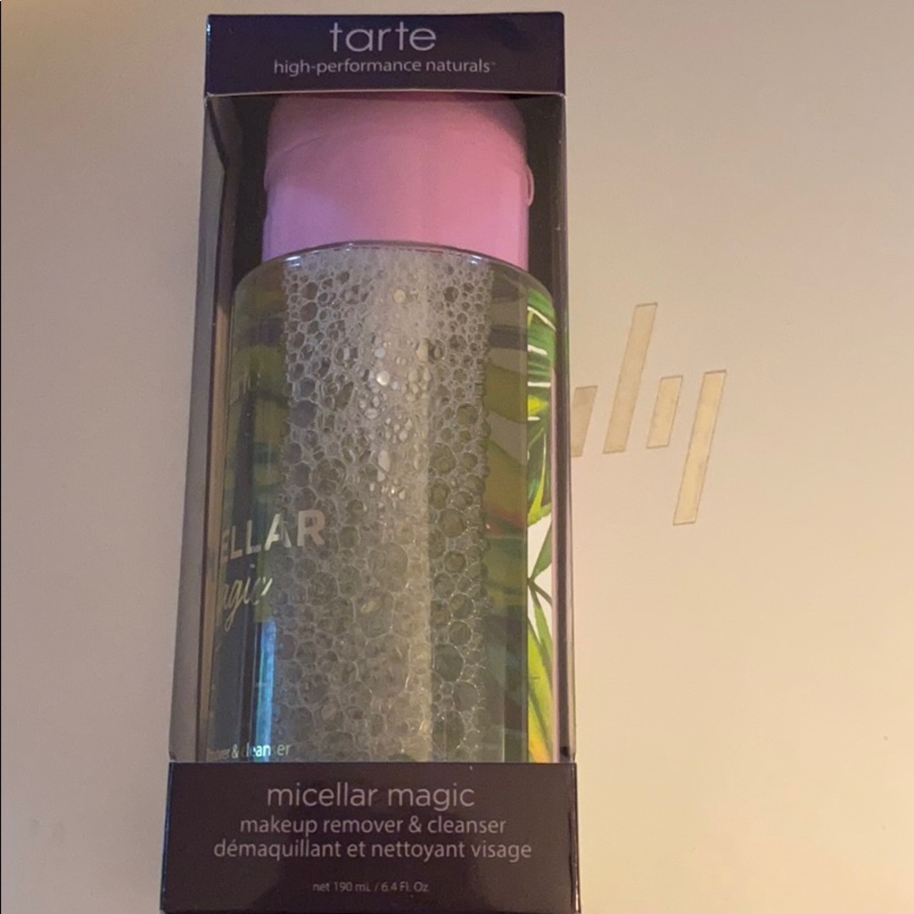 Tarte Micellar makeup remover